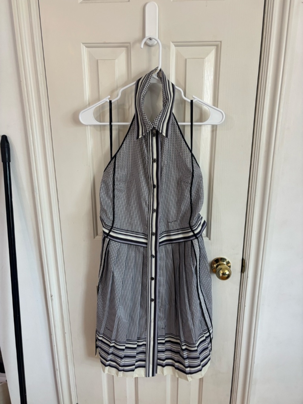 Vintage Marc Jacobs black and white halter dress * accepting offers